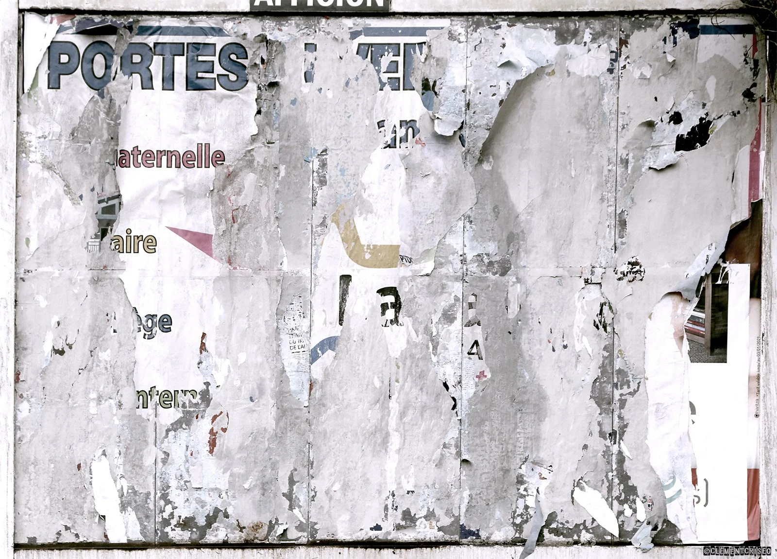 Couleurs du passées