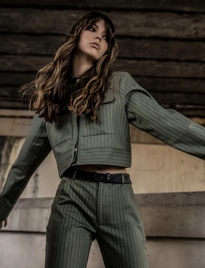 New French Girlfriend - Black Magazine Editorial