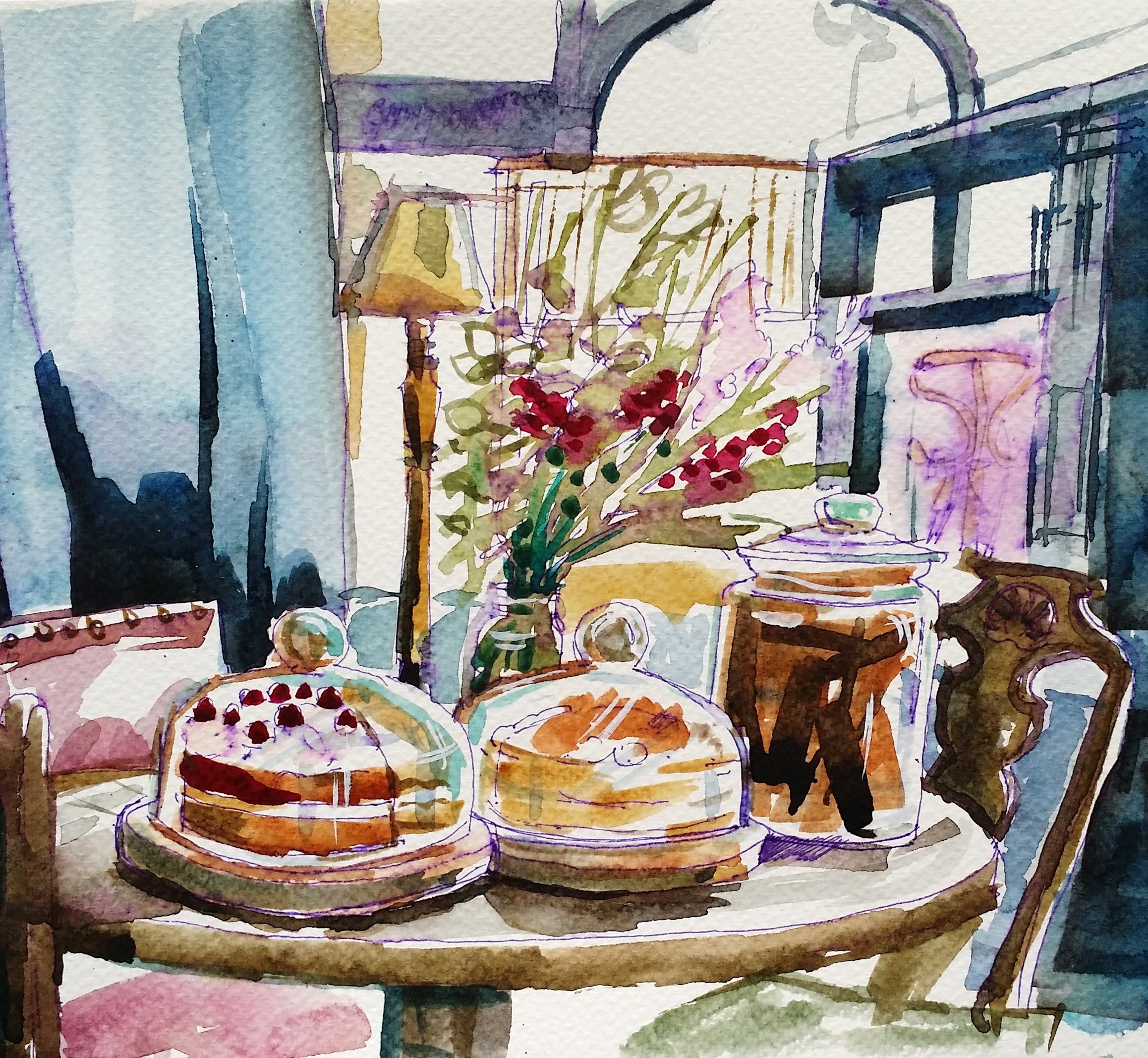 Oil painting by Becky Bell @rebellart