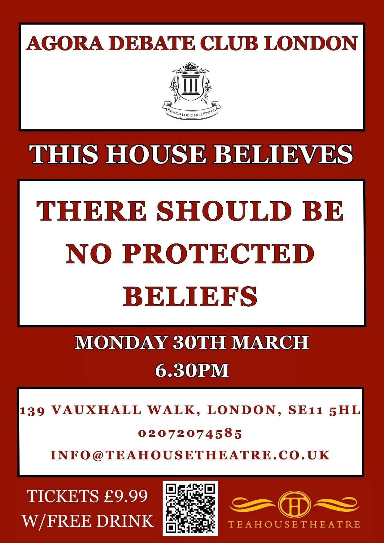 This house believes: There Should be NO Protected Beliefs