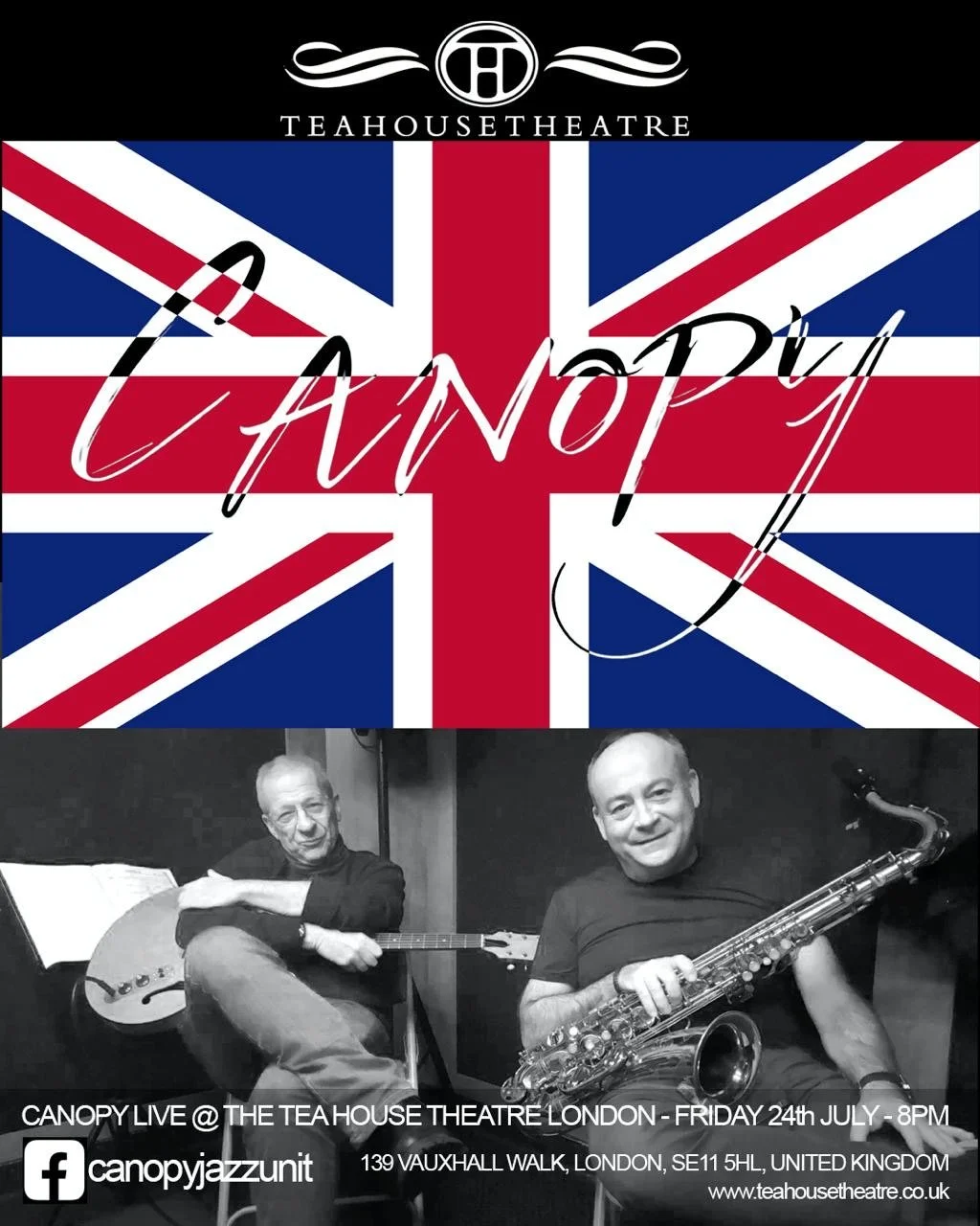 Three Shades of Groove at the Tea House Theatre - Live Jazz Night