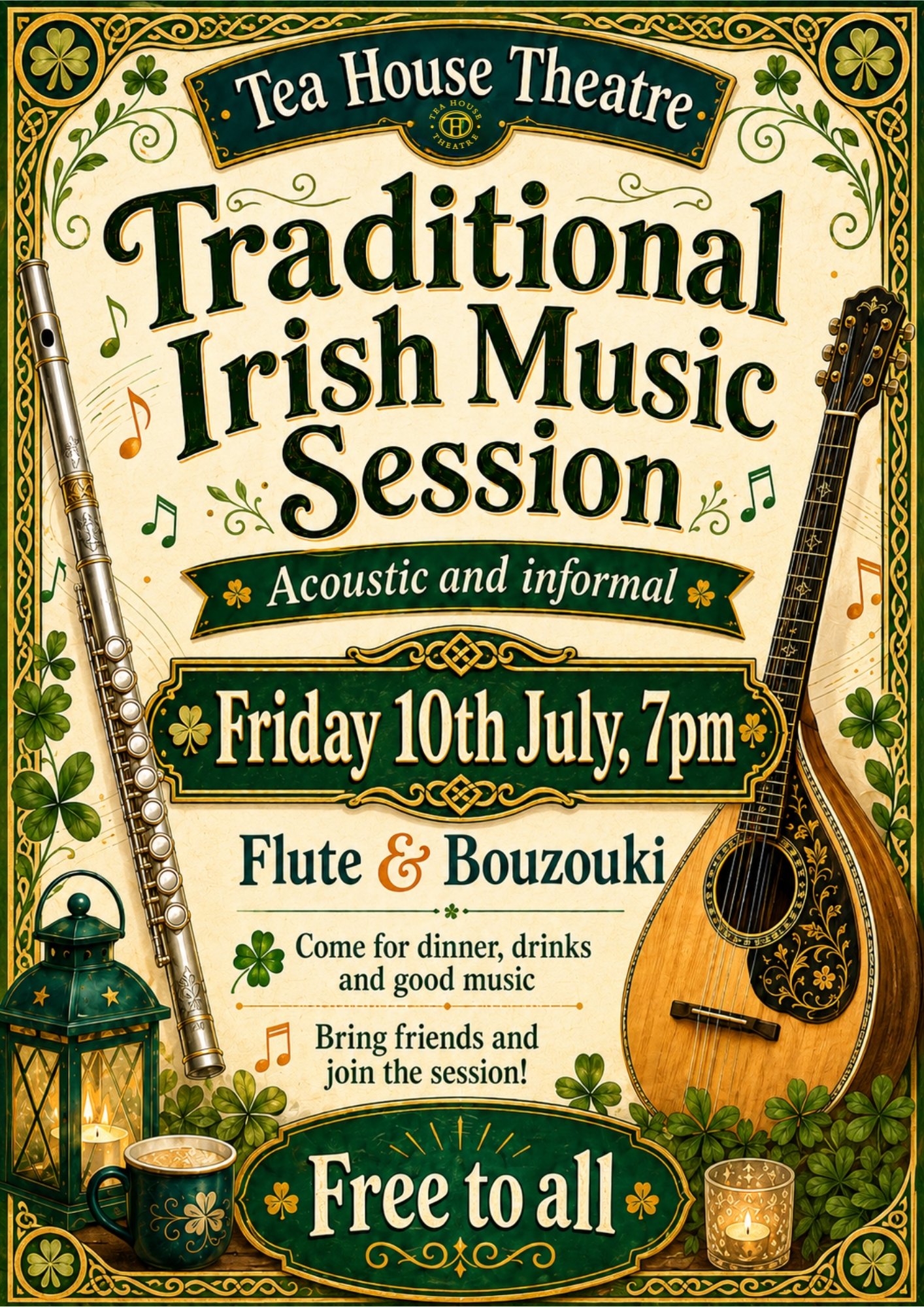 Traditional Irish Music Session