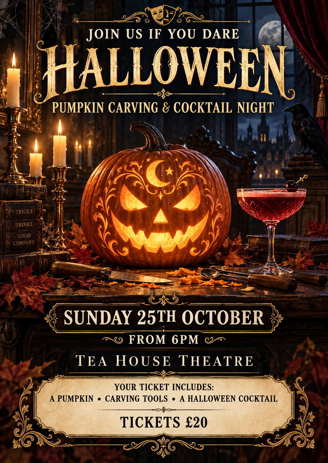 Halloween Carve & Cocktail Night