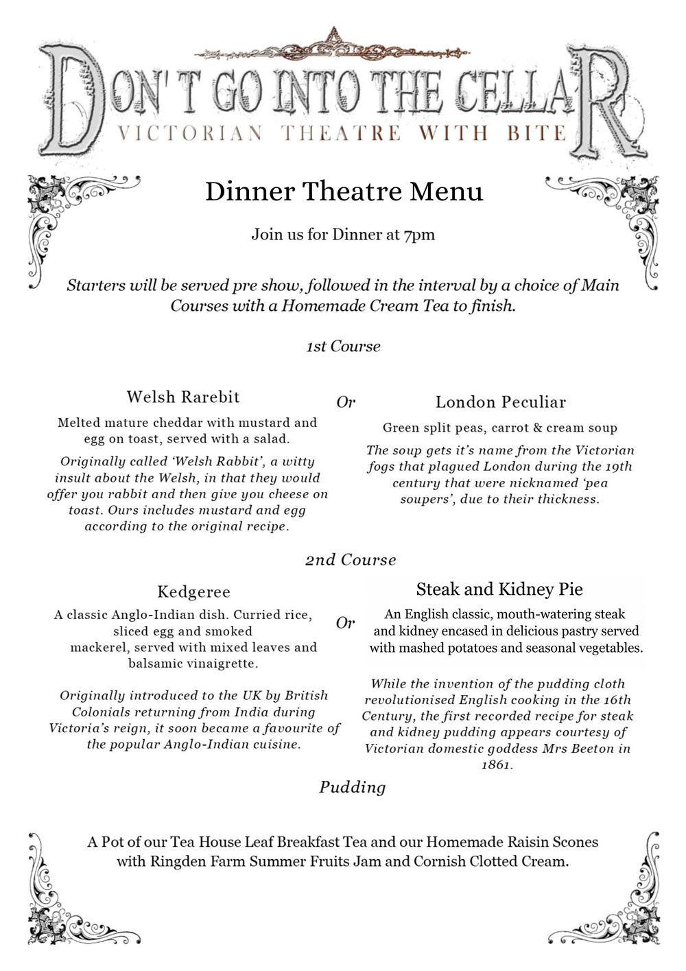 What's On — Tea House Theatre