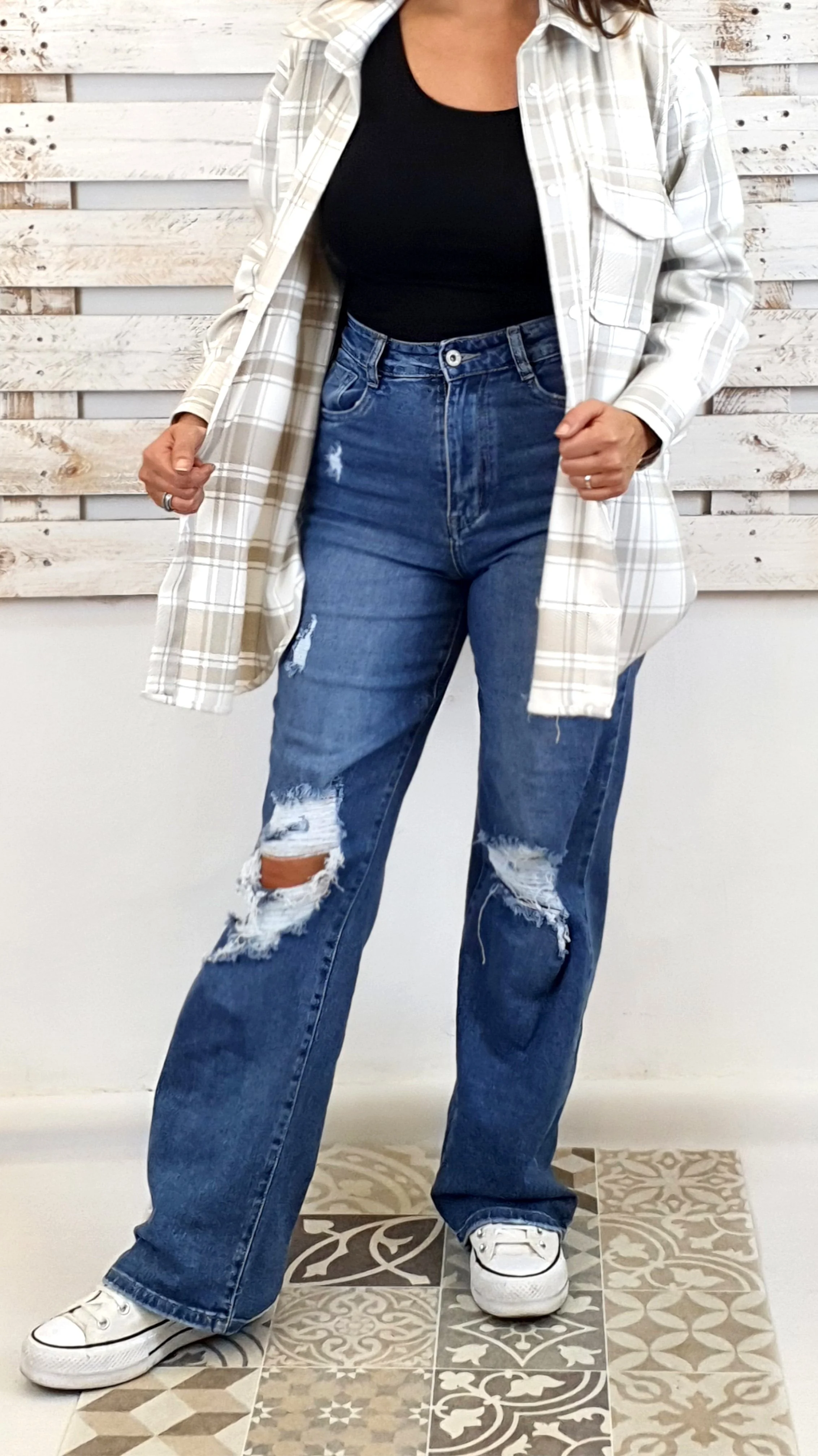Tejanos ropa ,tallas grandes, mujer, hombre, señora, ropa ibicenca, estilo  hippie— Maylu