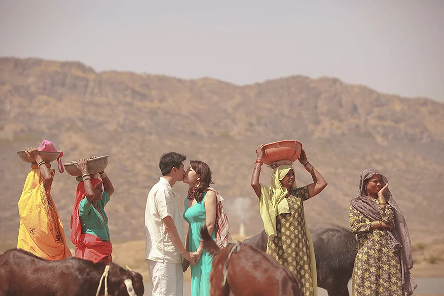 “The Land of Colors” India Engagement of Shihao Sofiewanty @rajasthan