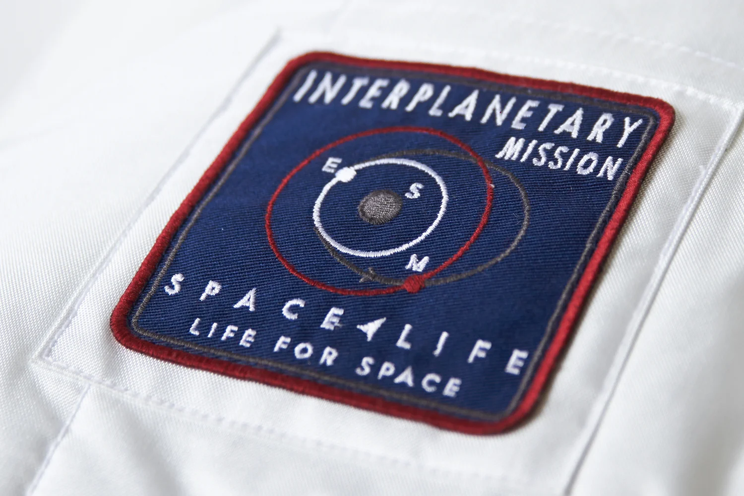 Finely crafted embroidery and trim work on jacket exterior.