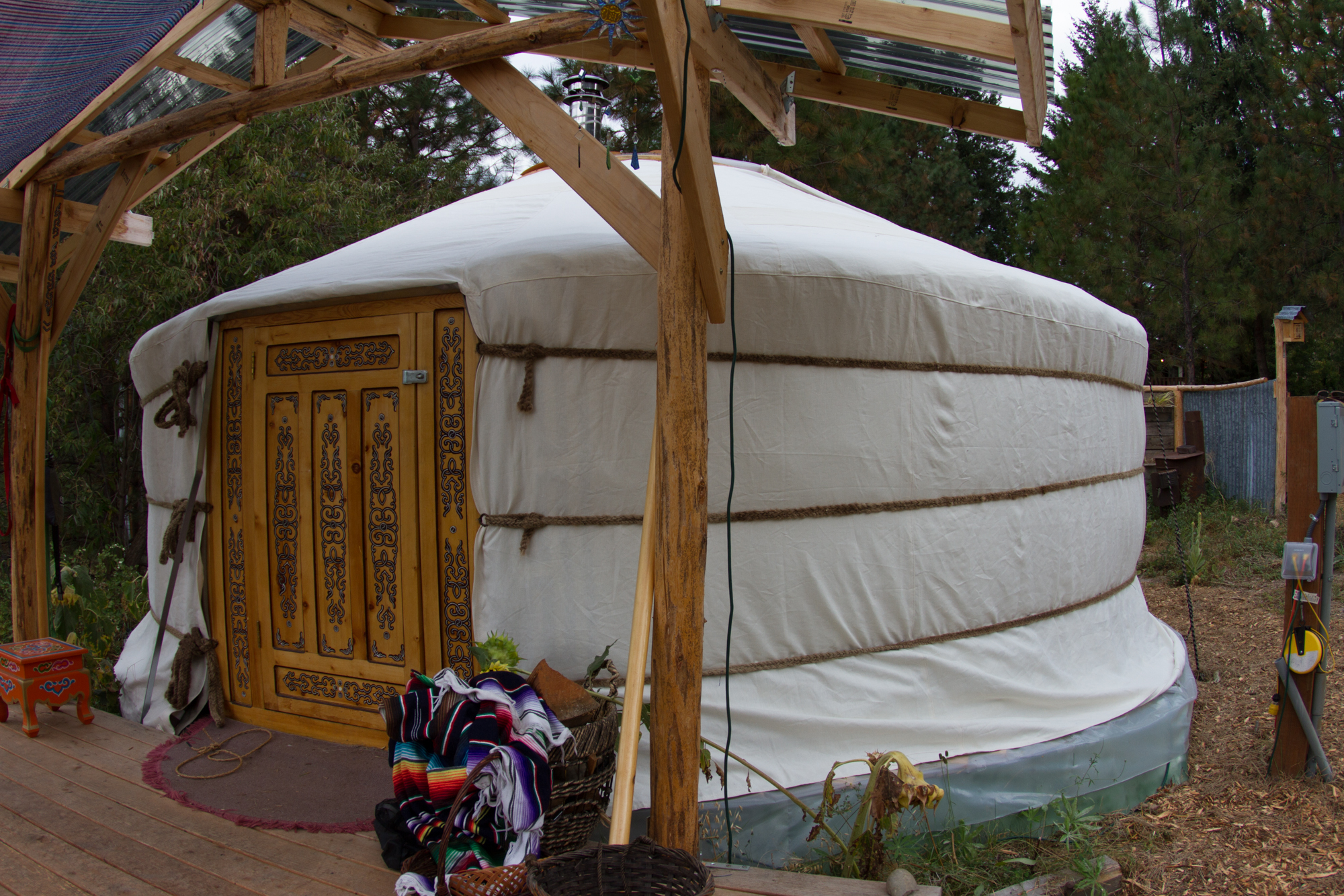 Made locally in central Washington by sagebrush tipi works. available in 12 and 16 oz. (+$500)