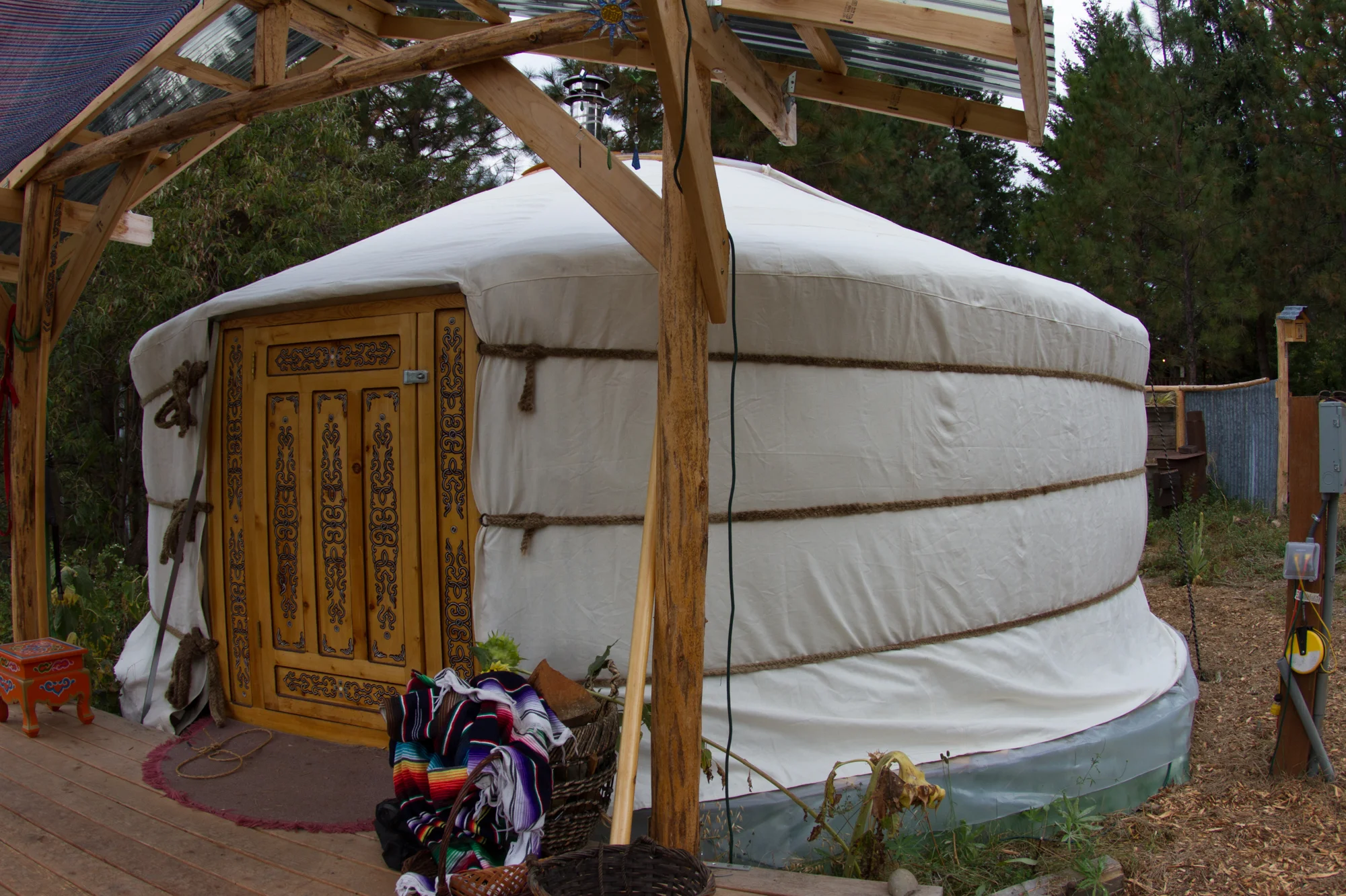MADE LOCALLY IN CENTRAL WASHINGTON BY SAGEBRUSH TIPI WORKS. AVAILABLE IN 12 AND 16 OZ. (+$500)