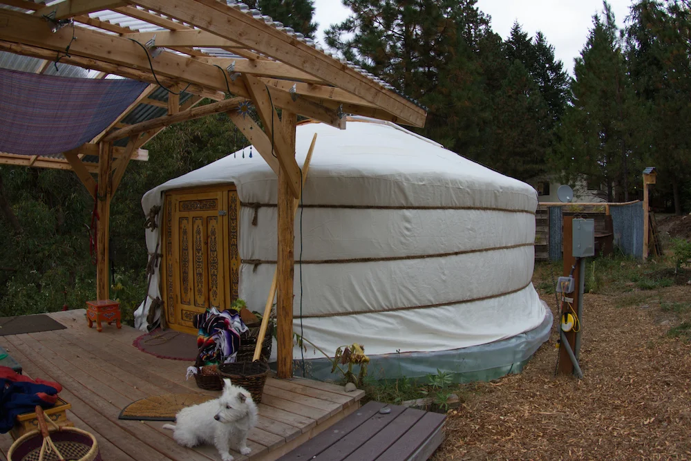 MADE LOCALLY IN CENTRAL WASHINGTON BY SAGEBRUSH TIPI WORKS. AVAILABLE IN 12 AND 16 OZ. (+$500)