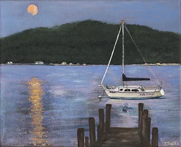 Sailboat at Twilight