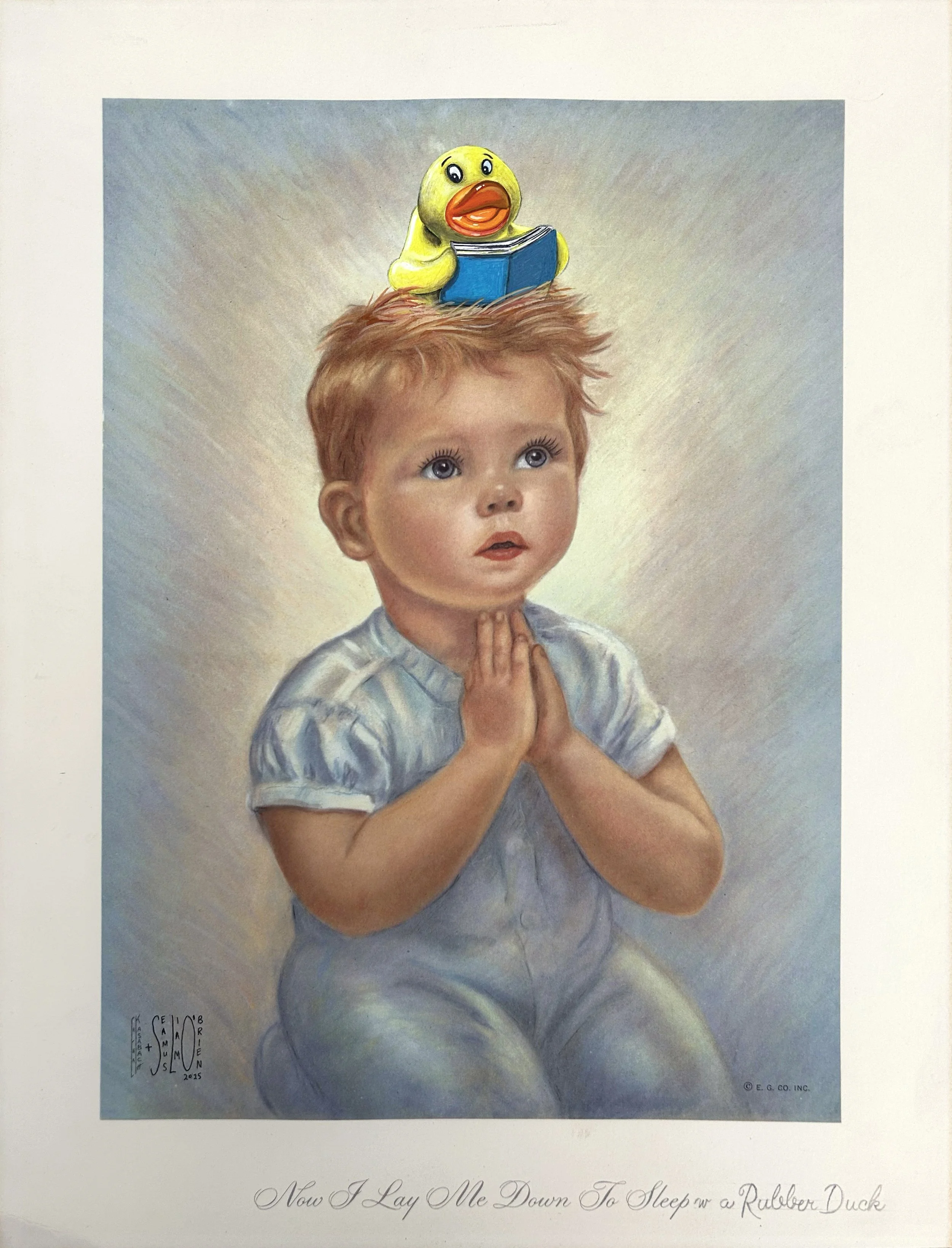 Thrift Store Painting Dropped off at Hidden Treasures Thrift Store - 09/27/2025 - Erna Kasabach