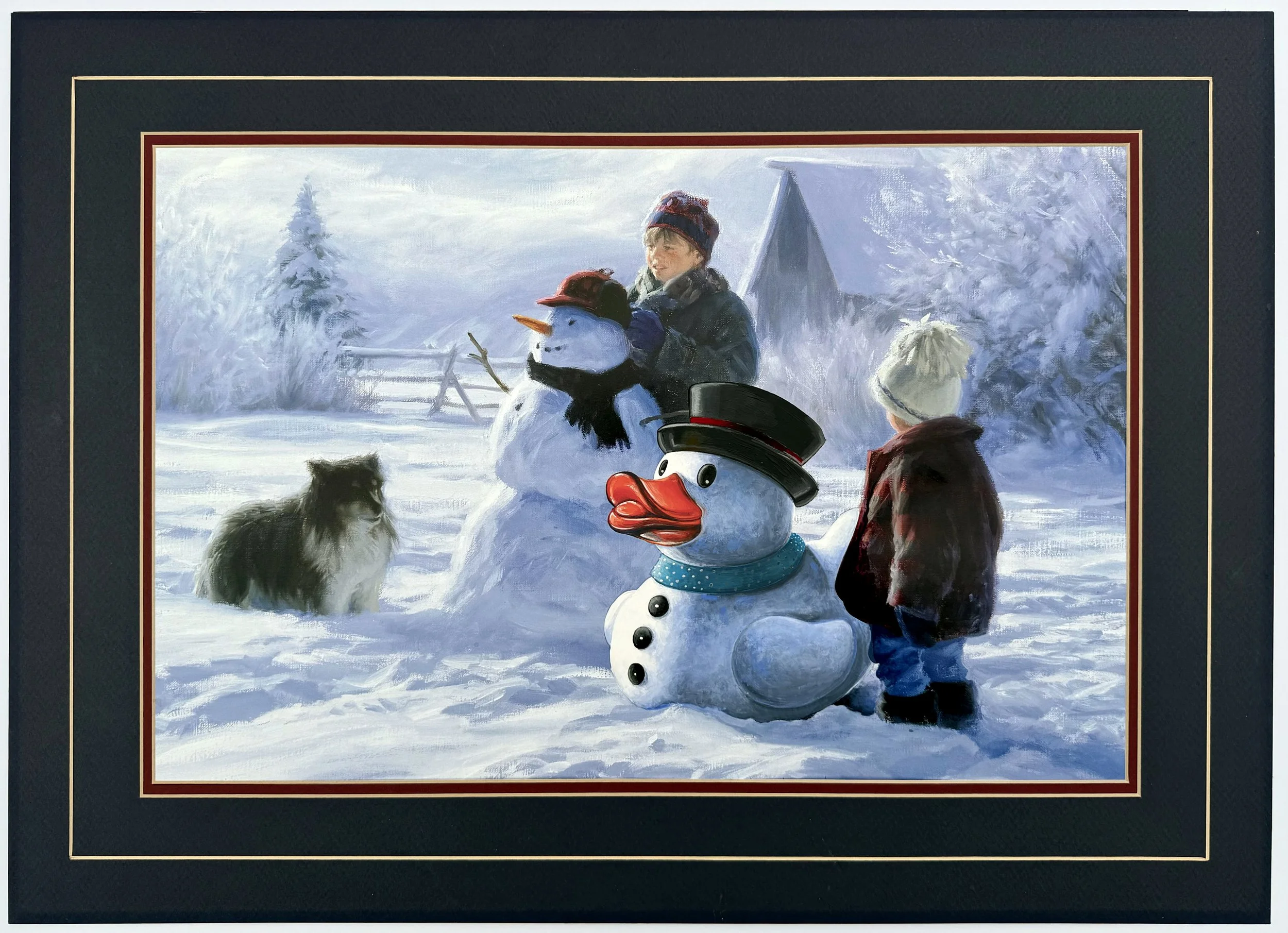 Thrift Store Painting Collaboration Continues - Upcycling Robert Duncan