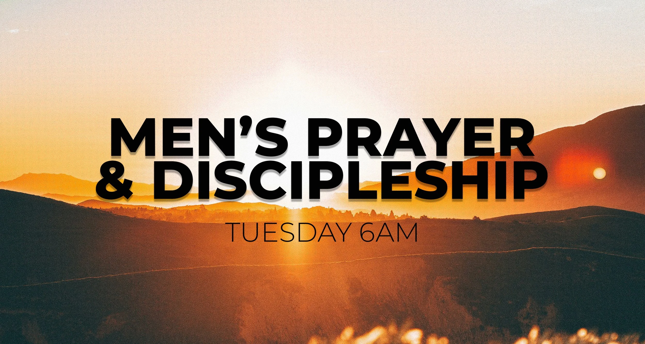 Men's Prayer & Discipleship