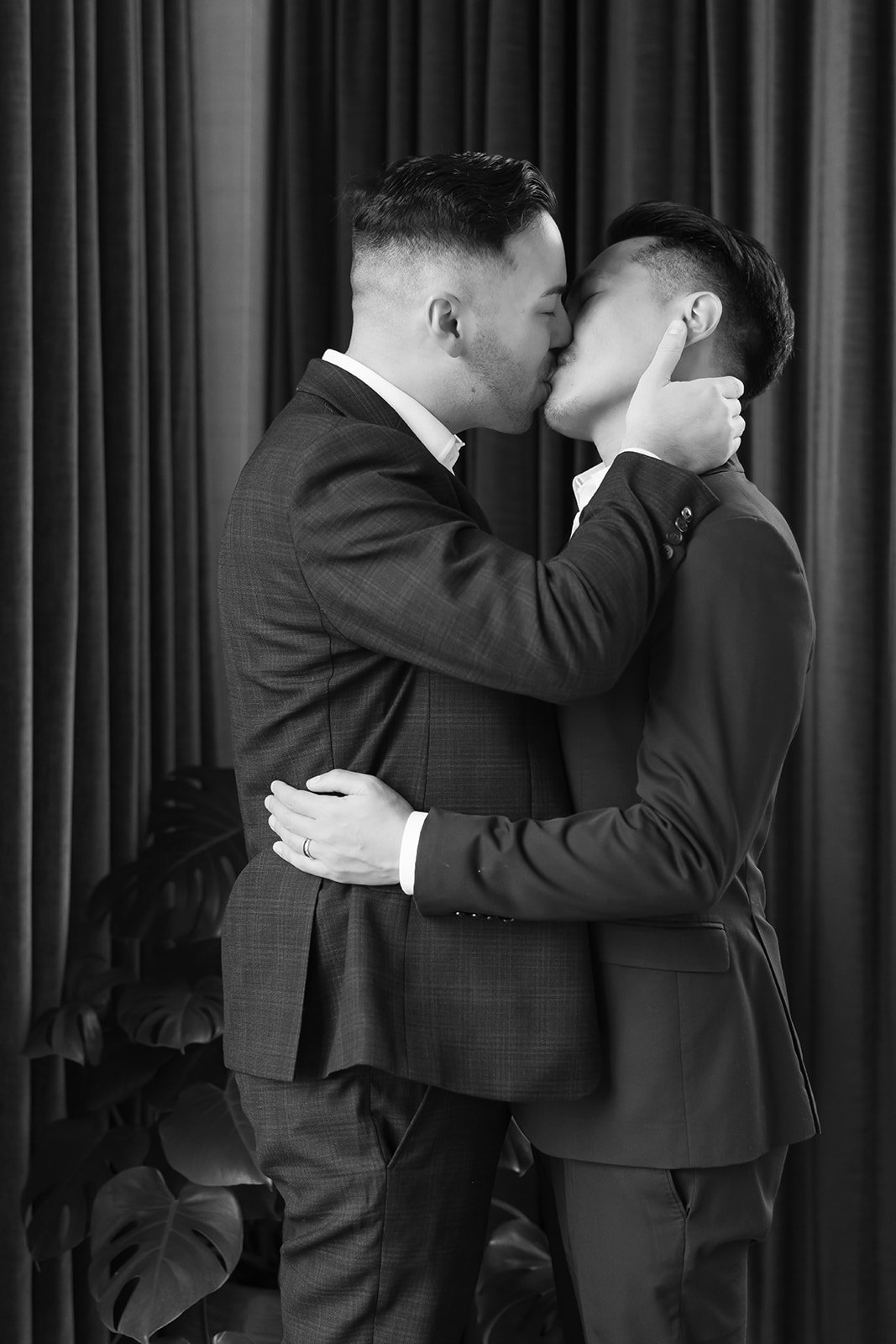 Rebecca Shehorn Photography Robert and Tony InterContinental Hotel Engagement Session-88.jpg