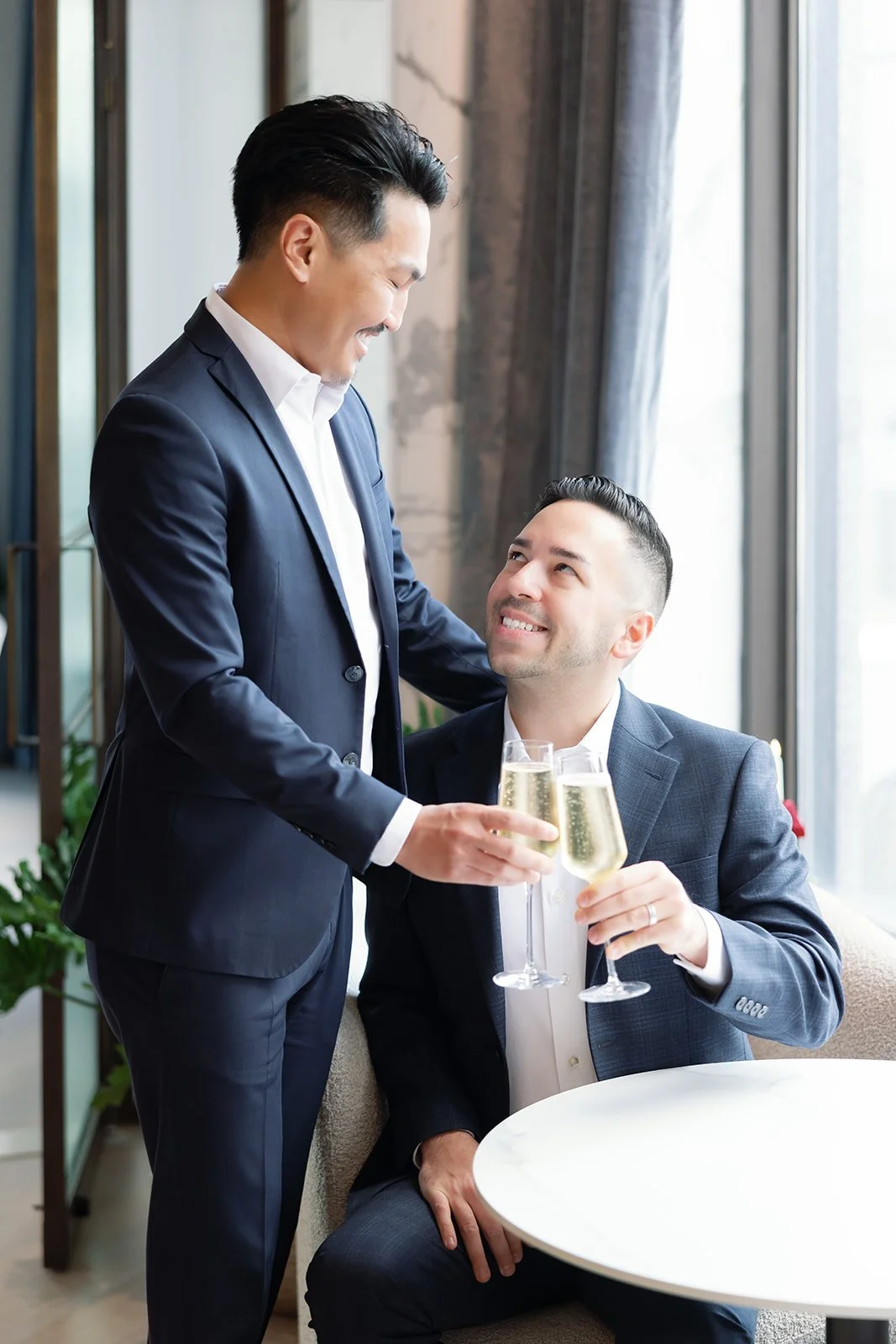 Rebecca Shehorn Photography Robert and Tony InterContinental Hotel Engagement Session-113.jpg