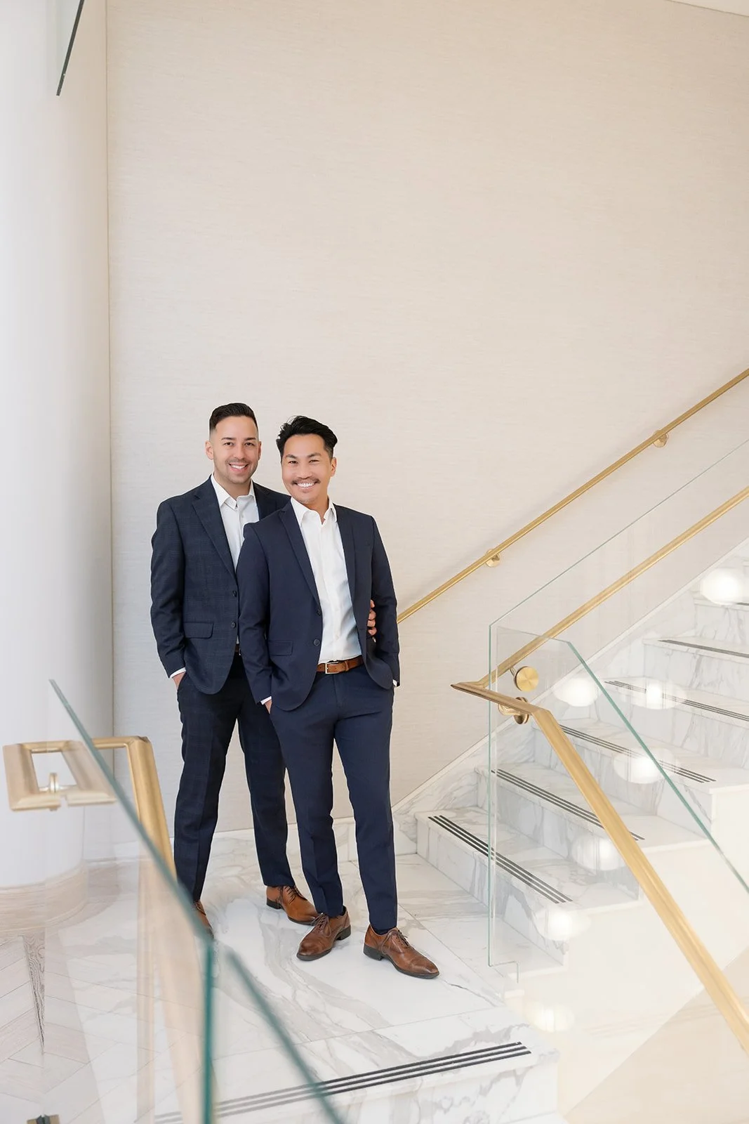 Rebecca Shehorn Photography Robert and Tony InterContinental Hotel Engagement Session-207.jpg