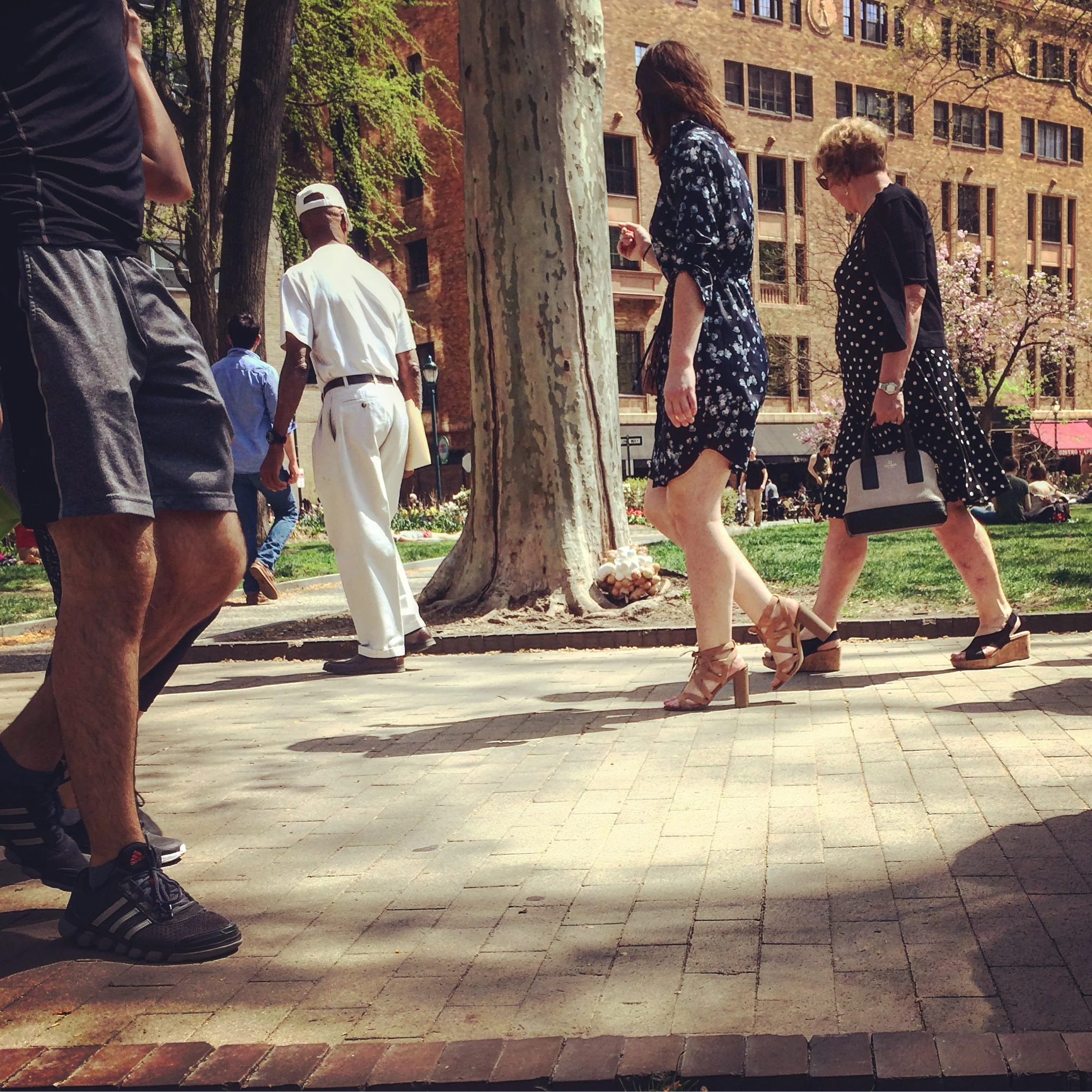 Easter Sunday, Rittenhouse // Public Installation Experiment