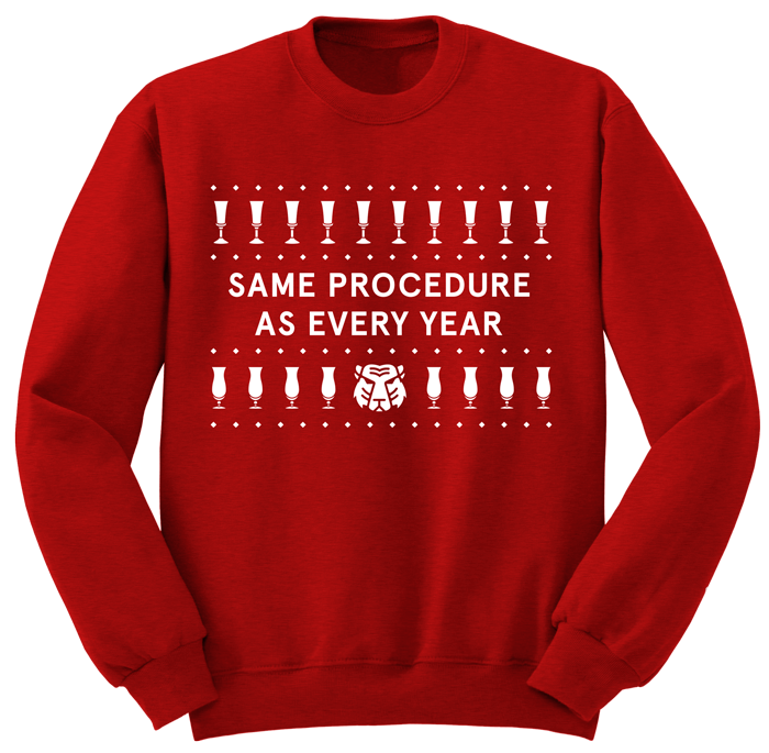 Same procedure - genser - rød