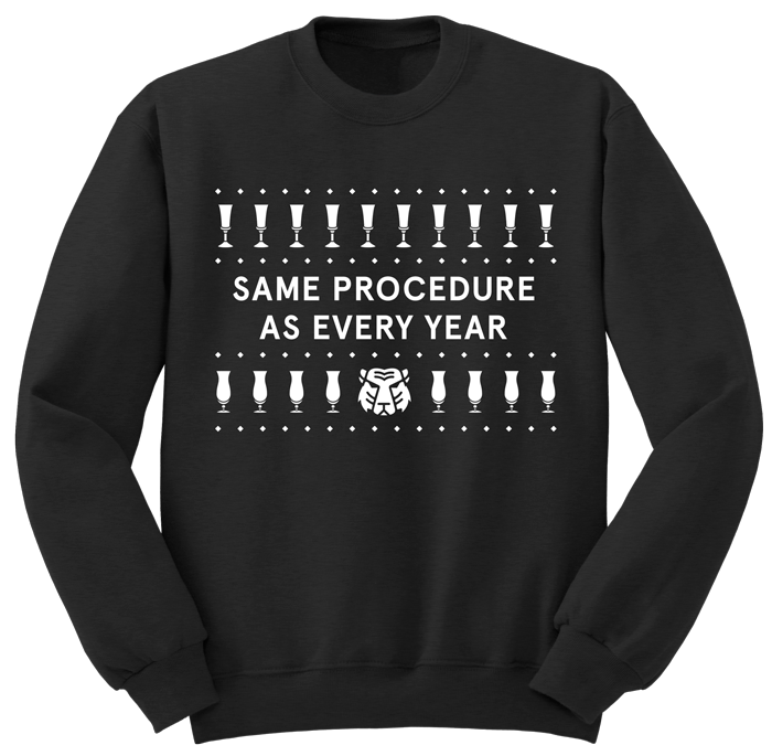 Same procedure - genser - svart