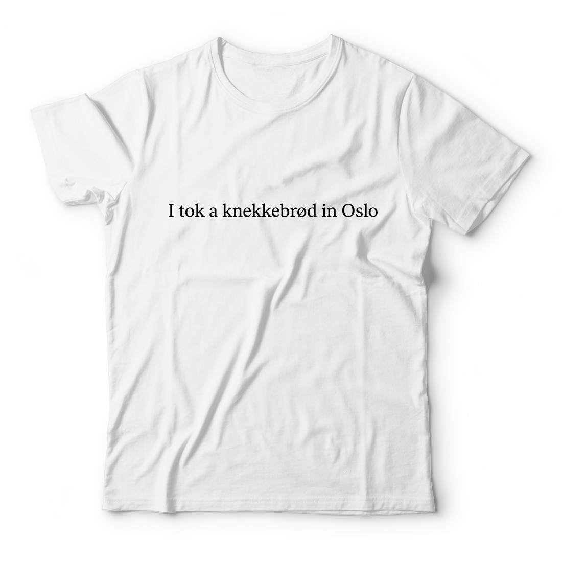 I tok a knekkebrød in Oslo