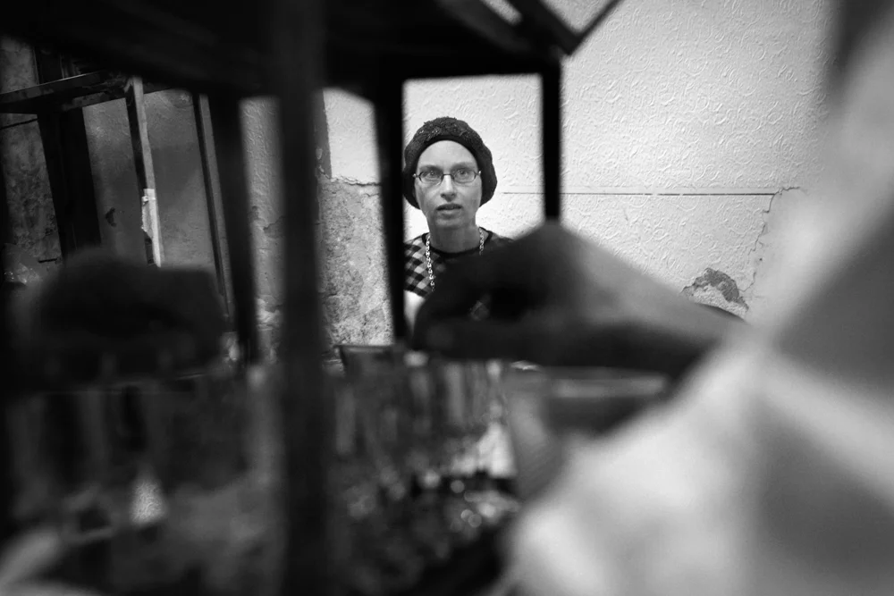  Preparation for the celebration of the last day of Hannukkah. Ultra orthodox neighborhood of Mea Shearim; Jerusalem 