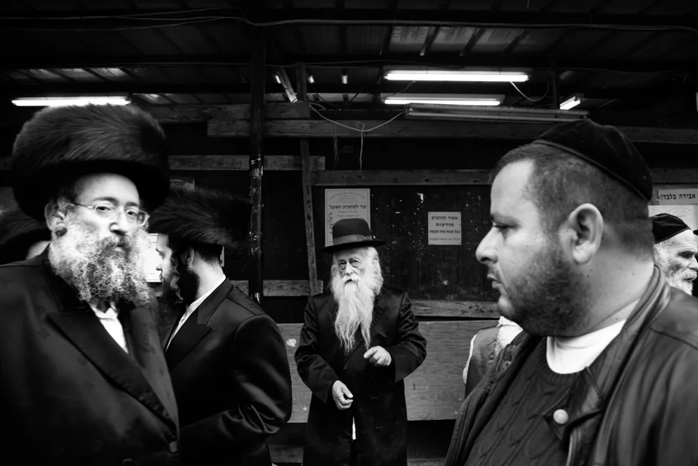  Celebration of Purim in Bnei Brak. 