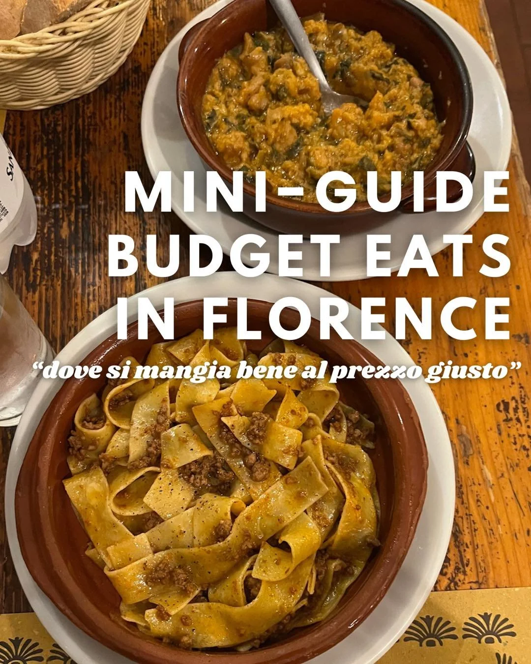YOU DON&rsquo;T HAVE TO HAVE A SILVER 🥄 TO MANGIAR BENE 

We love Florence for her Renaissance masterpieces and dynamic dining scene with salt of the earth gems still kicking &amp; resisting mass tourism

There are sadly hundreds of eateries serving