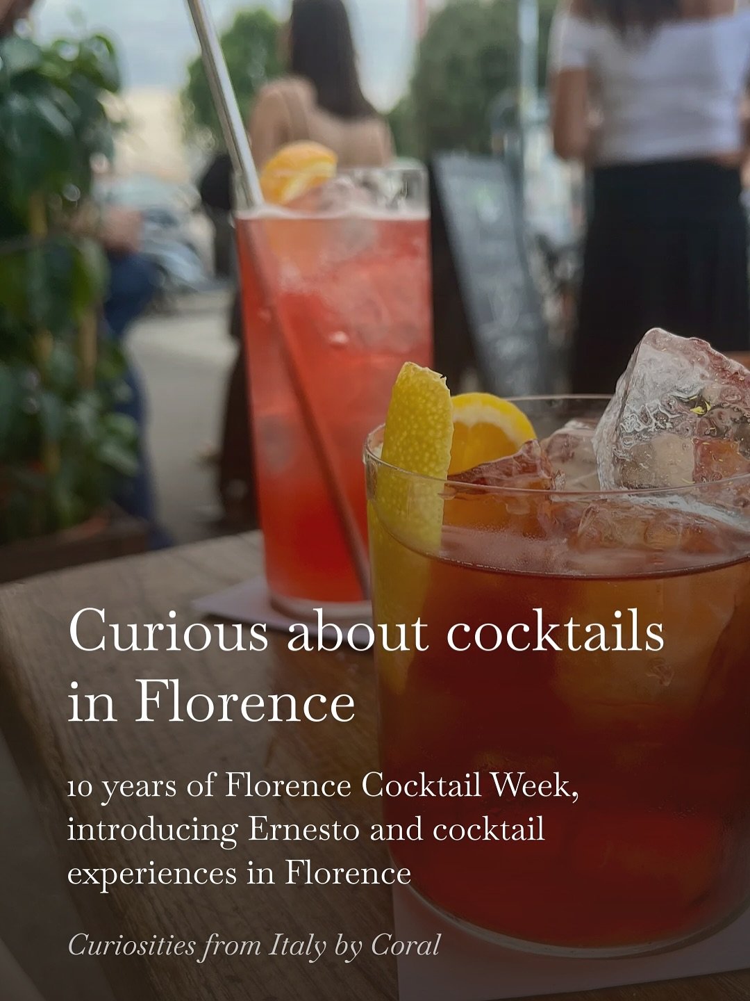 Aperitivo in Florence, cocktail bars on my radar and 🎉 auguri to @florencecocktailweekofficial for 10 years running! Don&rsquo;t miss this annual hooch fest

My latest post on substack also gives a little teaser into Florence&rsquo;s newest Negroni 