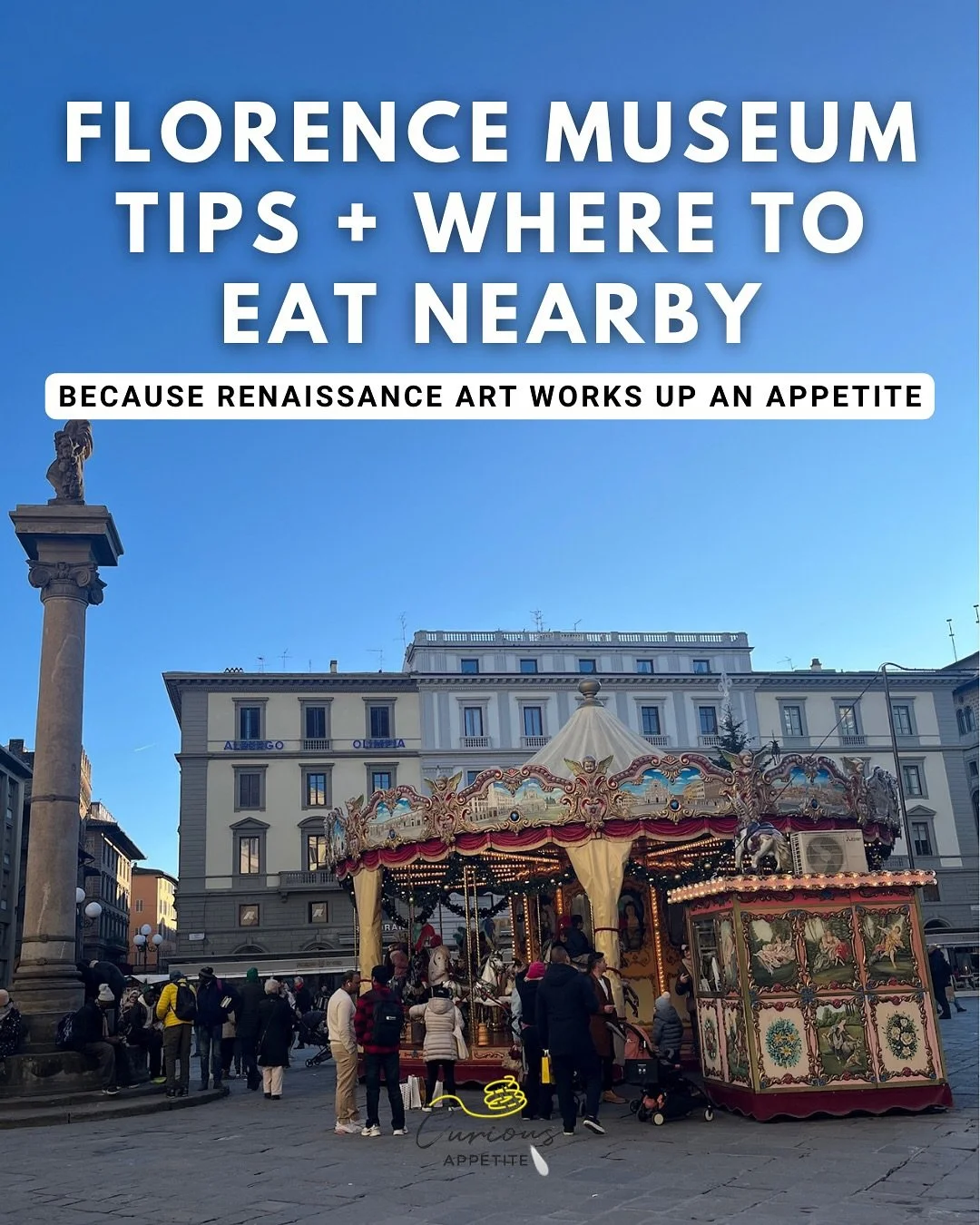VISITING FLORENCE FOR MUSEUMS AND FOOD?

Hopefully you know these are some of the world&rsquo;s most vast collections of art that millions of others are clamoring to visit too!

I can&rsquo;t stress how important a little pre-planning is when in Flor