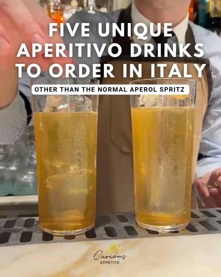 In Italy, aperitivo is a treasured social ritual 🍷

This snacky drink tradition is one of the top reasons why I love living here. And I personally think the aperitivo, a solid pillar of the dolce vita Italian lifestyle, might be one of our most powe