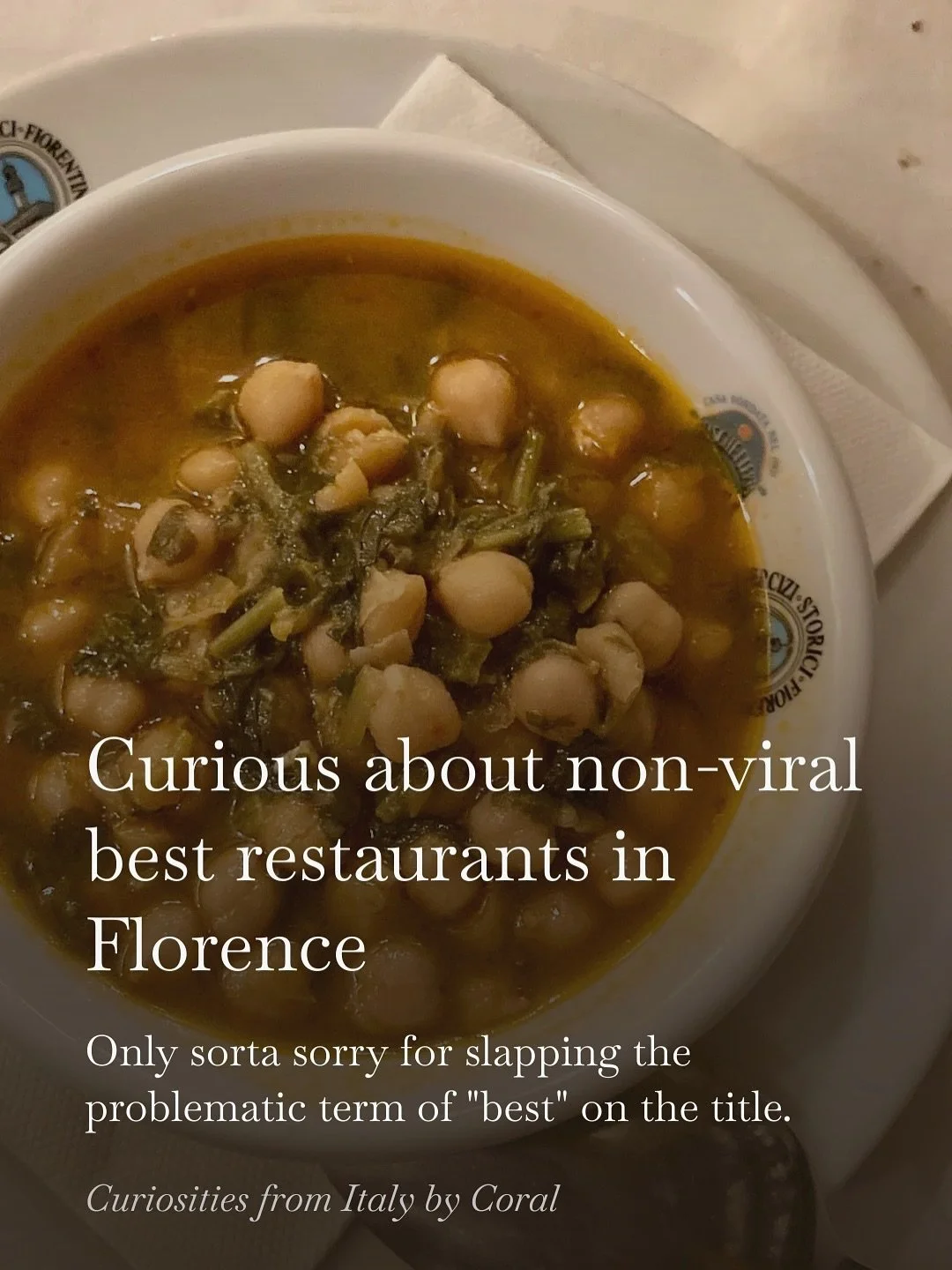 Latest mini-guide to Florence restaurants on substack via link in bio ✨ 

The most genuine food in Florence is unglamorous and unfit for television. Or I guess these days &ldquo;the social media grid.&rdquo; And that&rsquo;s exactly how we love it.

