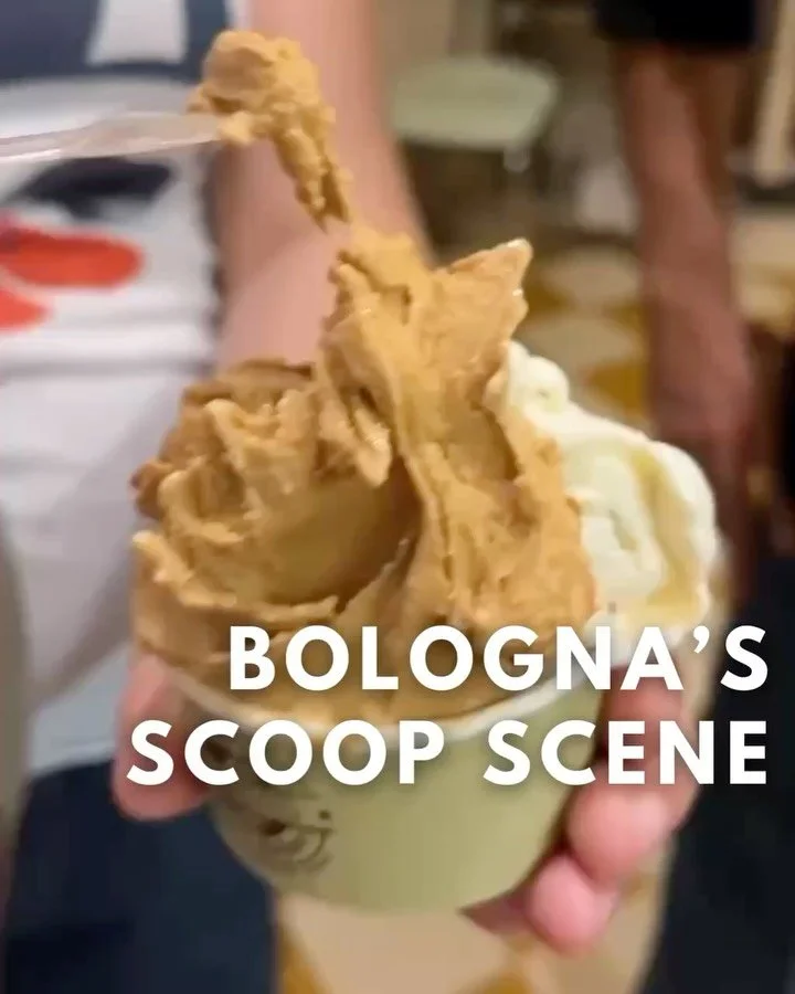 Curious about the best gelato in Bologna? 🍨 

It&rsquo;s never not gelato season, but as Italy didn&rsquo;t get the memo we&rsquo;re still in spring in the face of these summerish temps- time to send you to the most noteworthy scoop shops I.e. gelat