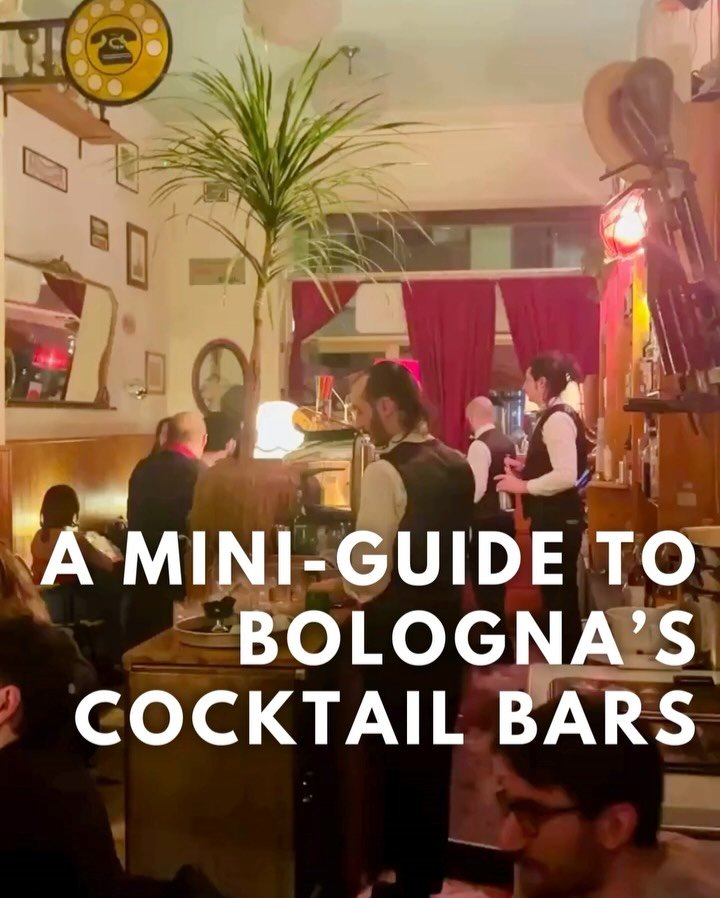 Into cocktails and visiting Italy? Bologna&rsquo;s cocktail scene keeps getting interesting&hellip;

After a day of exploring the city&rsquo;s gardens, eating tortellini on our food tour 😉, visiting museums and cooling off with gelato under the port