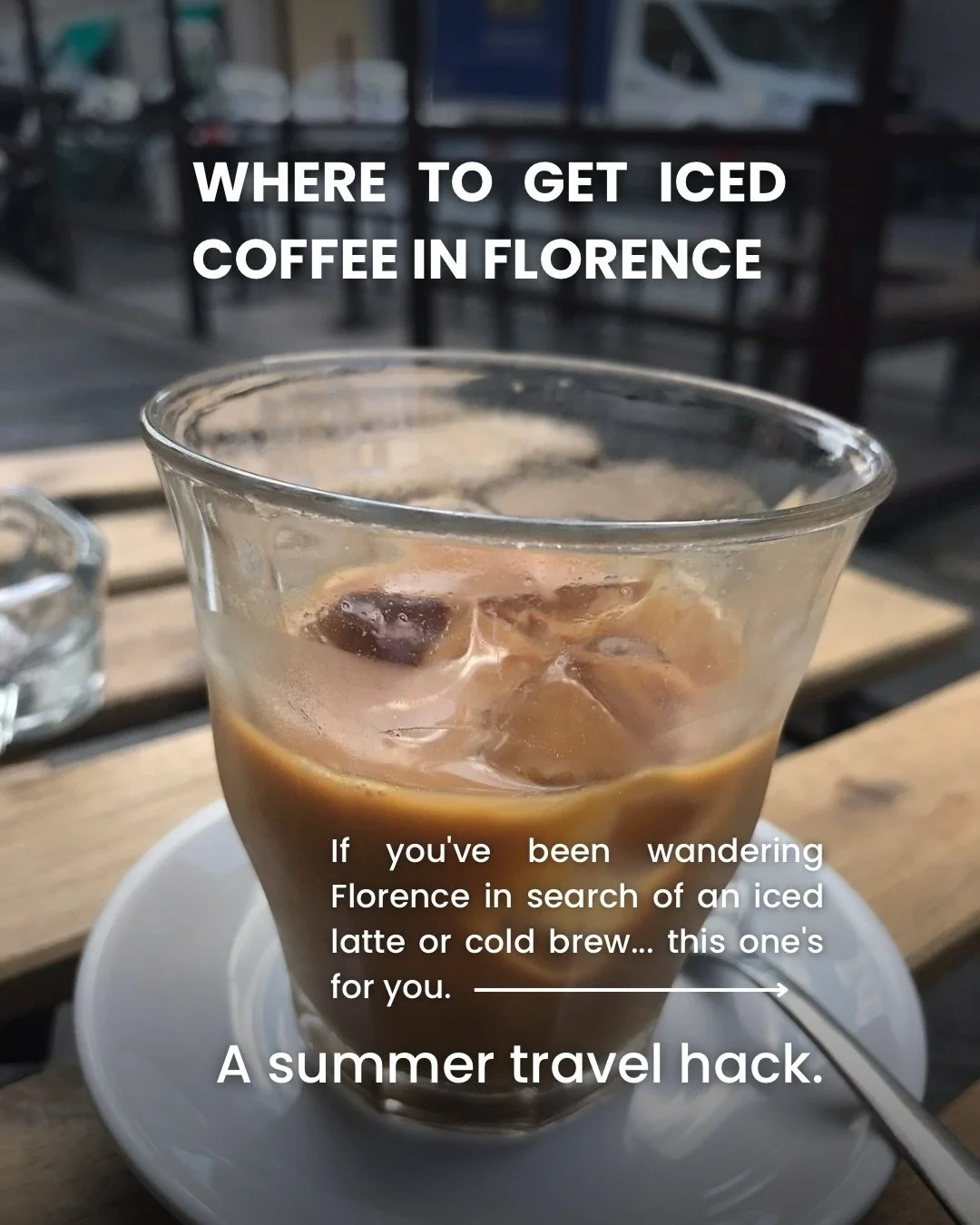 Curious where to get scalding hot espresso in the summer?

Not me! No thanks! 🤣

Definitely miss my macchiatone but who can do hot coffee when it&rsquo;s 95*+ outside? (sorry still loyal to Fahrenheit&hellip;) 

Carissimi Italiani come fate a prende