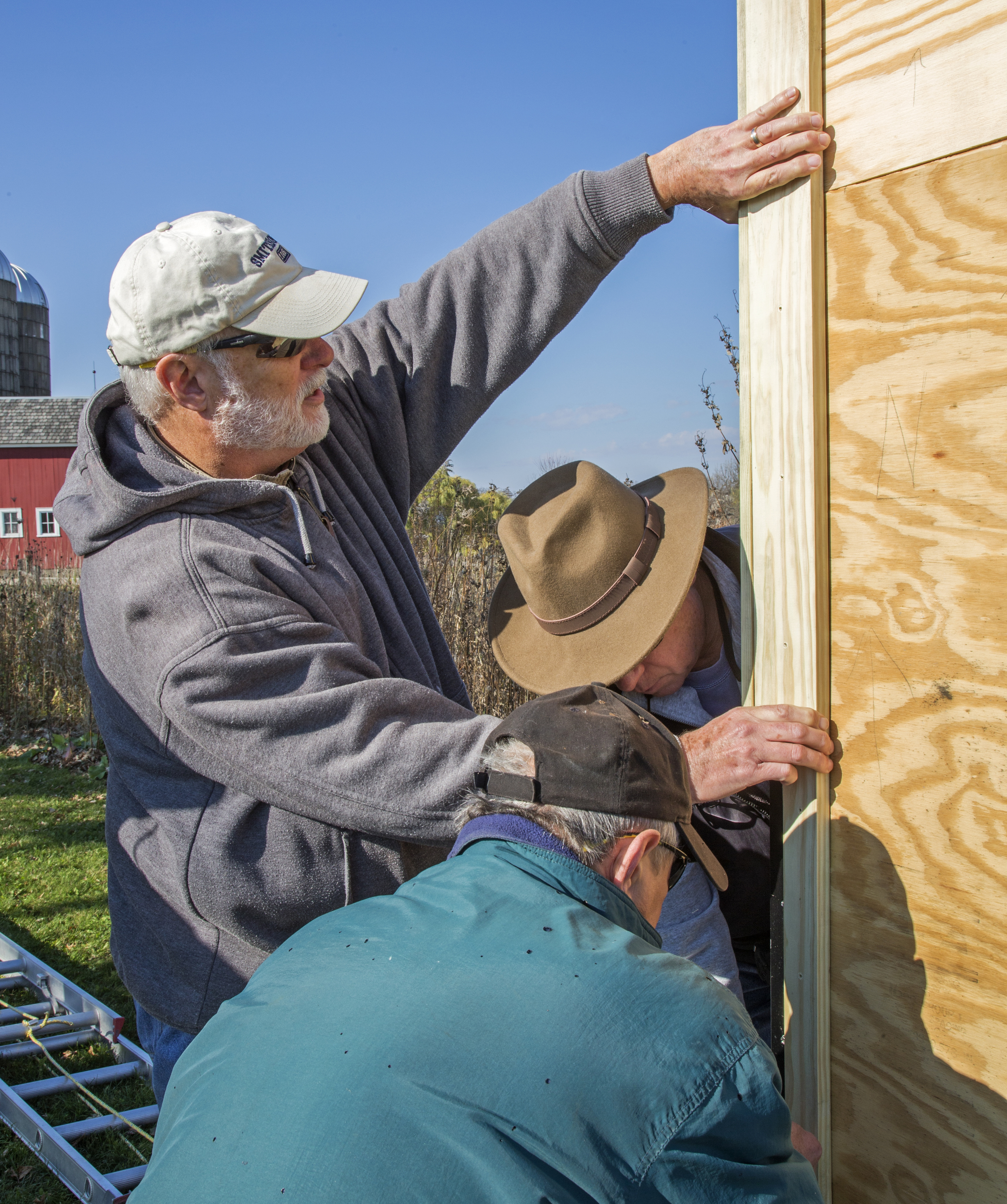 Chimney Swift tower installation