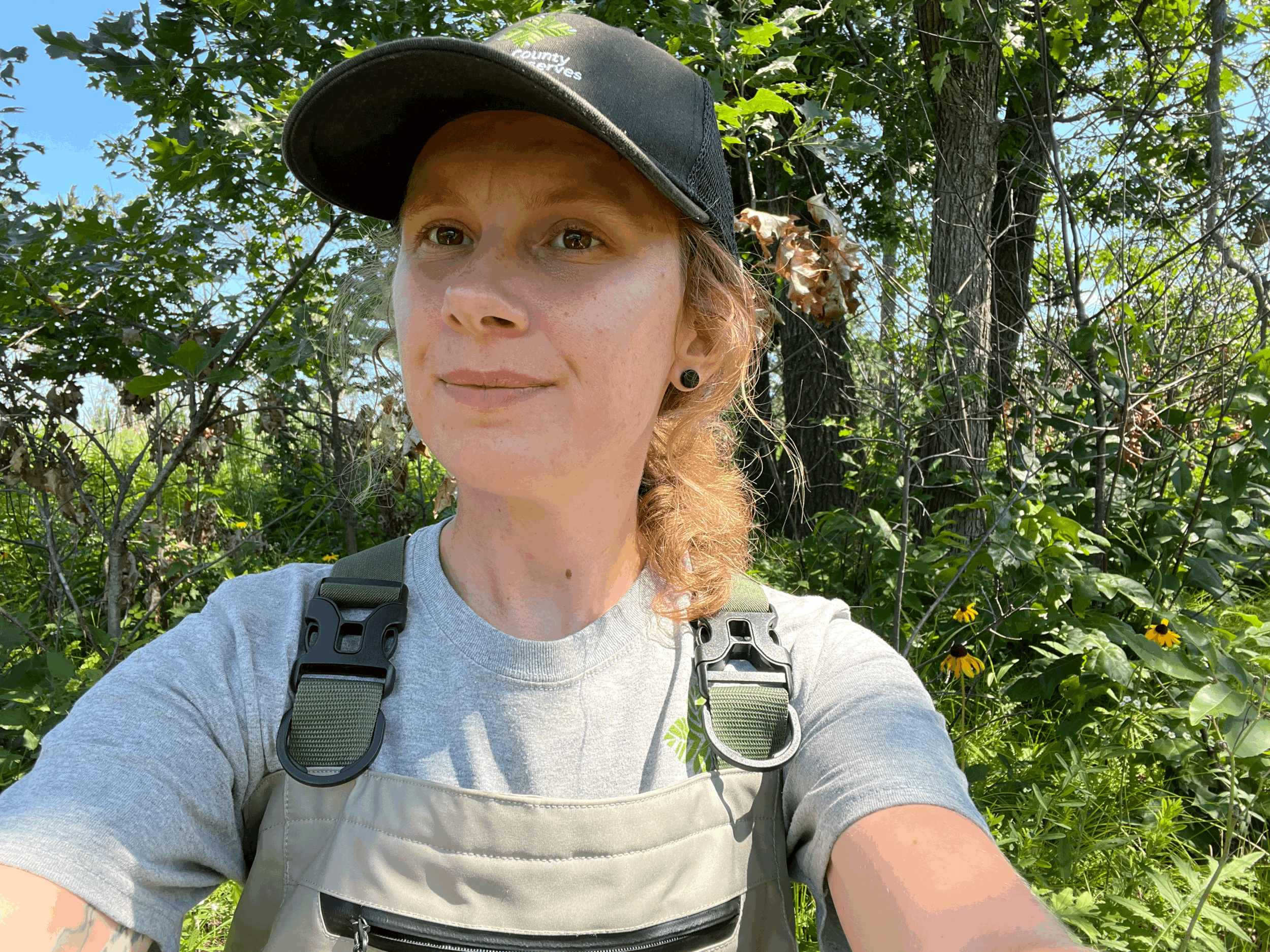 Belynda Alberte on the Lake Plain Habitats