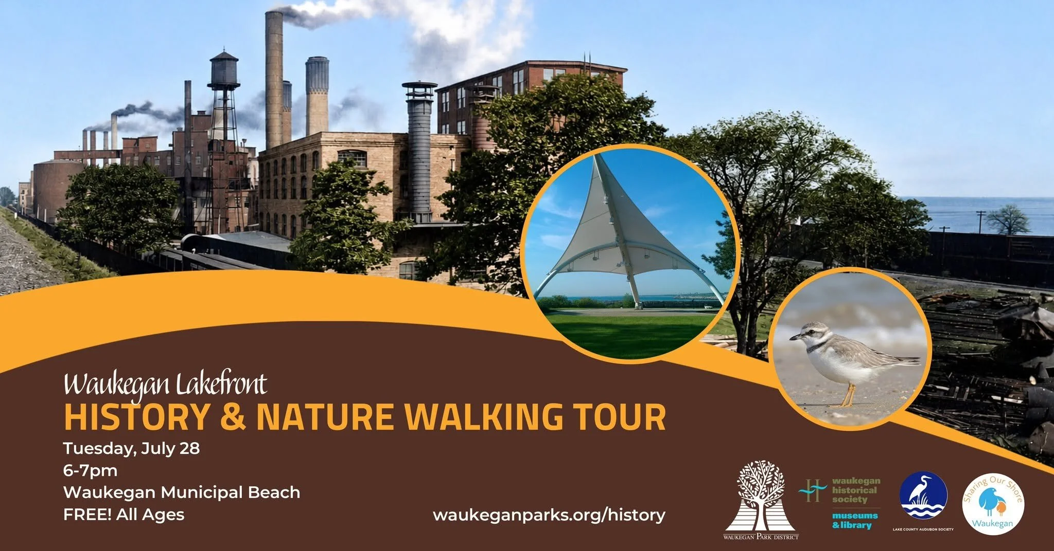 Waukegan Lakefront History & Nature Walking Tour