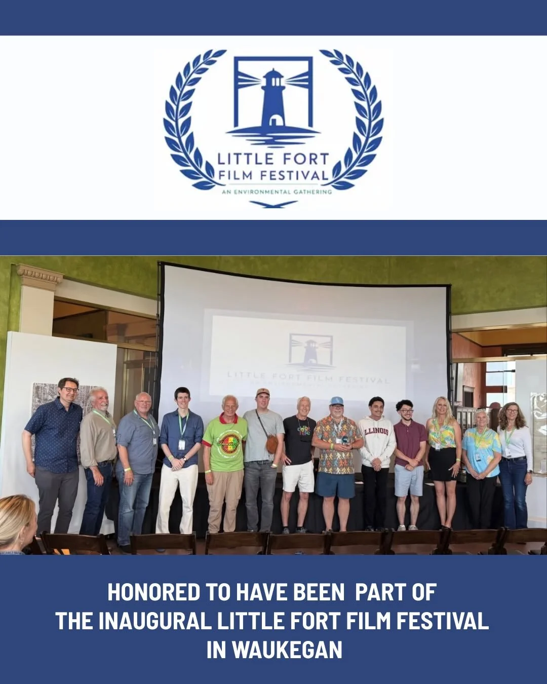 What an incredible weekend for conservation, storytelling, and community!

Lake County Audubon Society was honored to have Sharing Our Shore and the Return of the Piping Plover to Waukegan Shores selected as one of 30 uplifting environmental films sc