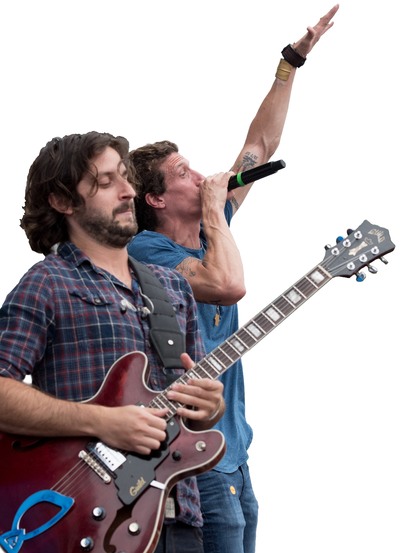 Zack Feinberg and David Shaw of The Revivalists © 2016 Lynda Shenkman