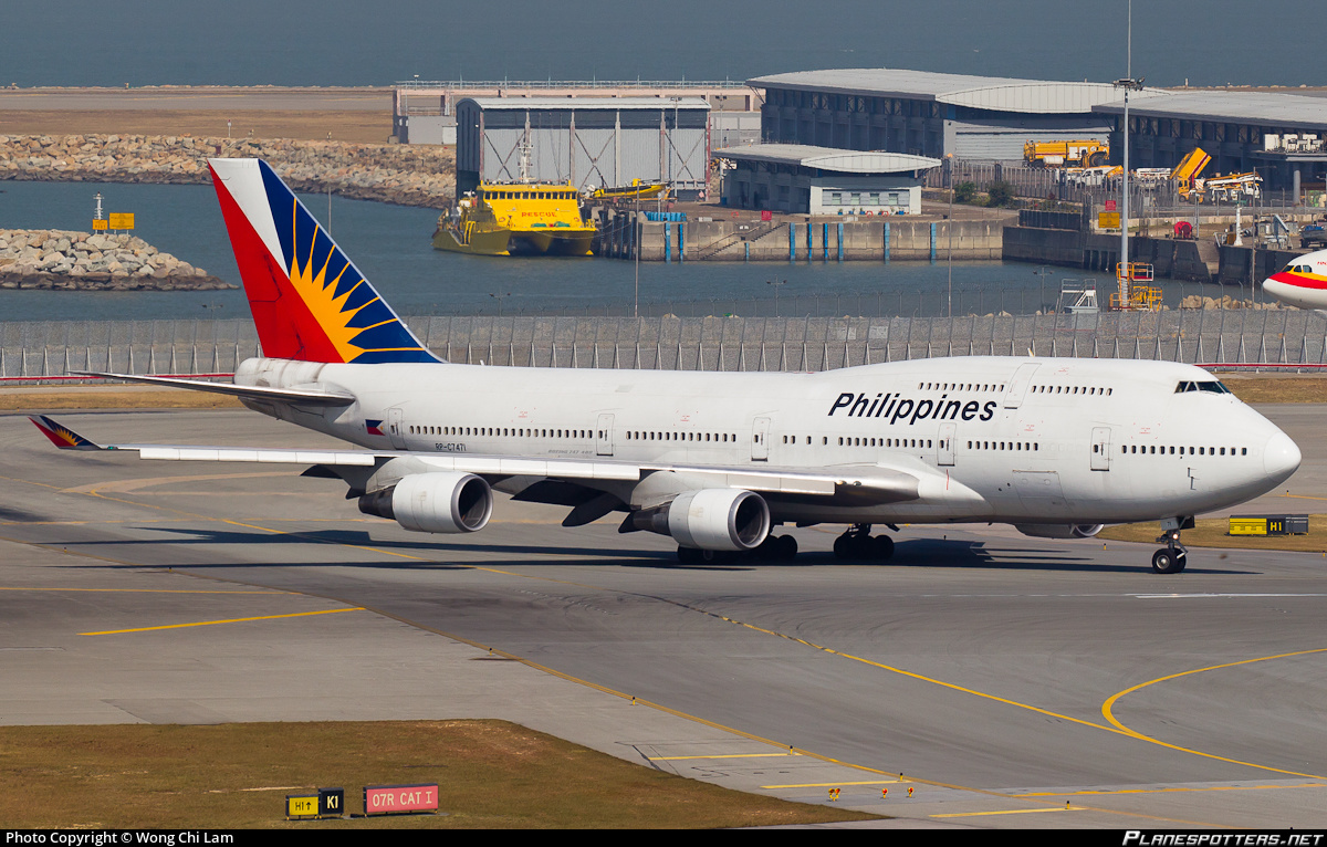 rp-c7471 - PHILIPPINE airlines - delivered nov 1993 , retired sep 2014