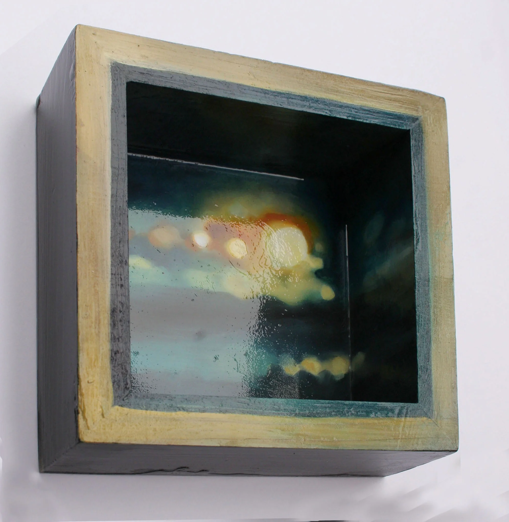 352Am oil on panel, framed, high gloss 6x6x2 $40 SOLD.jpg