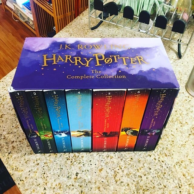 Thank you J. K. Rowling for this amazing Godly gift you gave us all 23 years ago. Truly life-changing in both hard and good times 🙏 
#harrypotter #great #amazing #harrypottercollection #harrypotterbooks #harrypotterfan #fan #jkrowling #loveit #books
