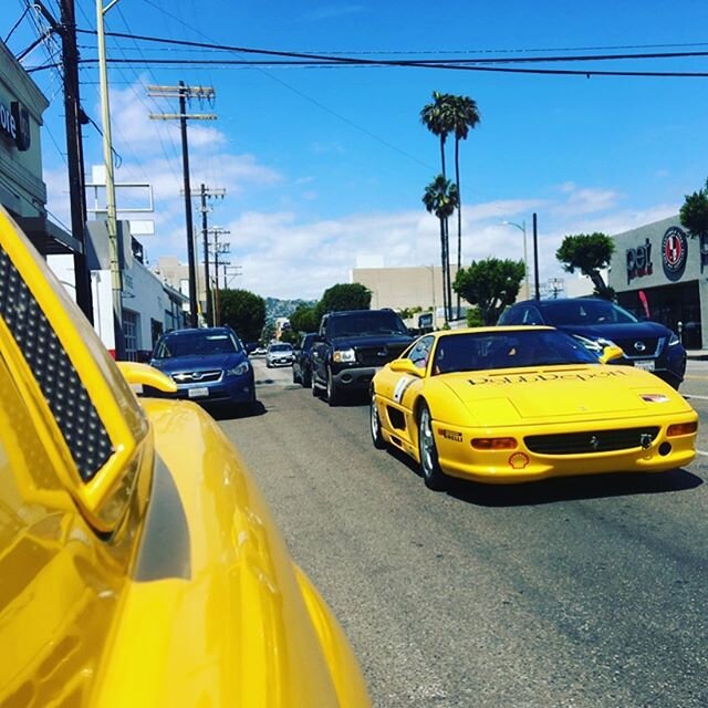 Let&rsquo;s go!!! #fun #yellow #losangeles #awesome #love #speed #car #ferrari #collector #carcollector #racing #chilling #sunnydays #yes #instagood #positivevibes #letsgo #california #usa #usa🇺🇸 #travel #lifestyle #palmtrees🌴 #roadtrip #yellowcar