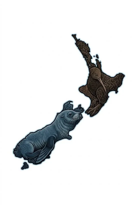 New Zealand Animal Map Study