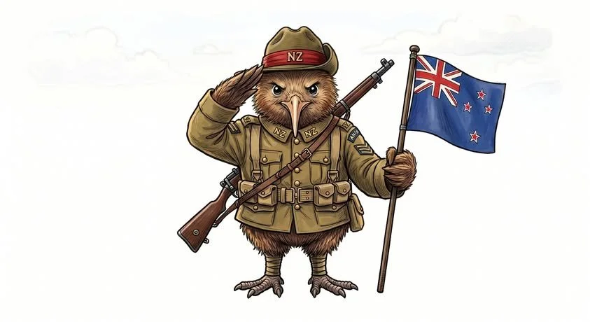 New Zealand Kiwi Soldier