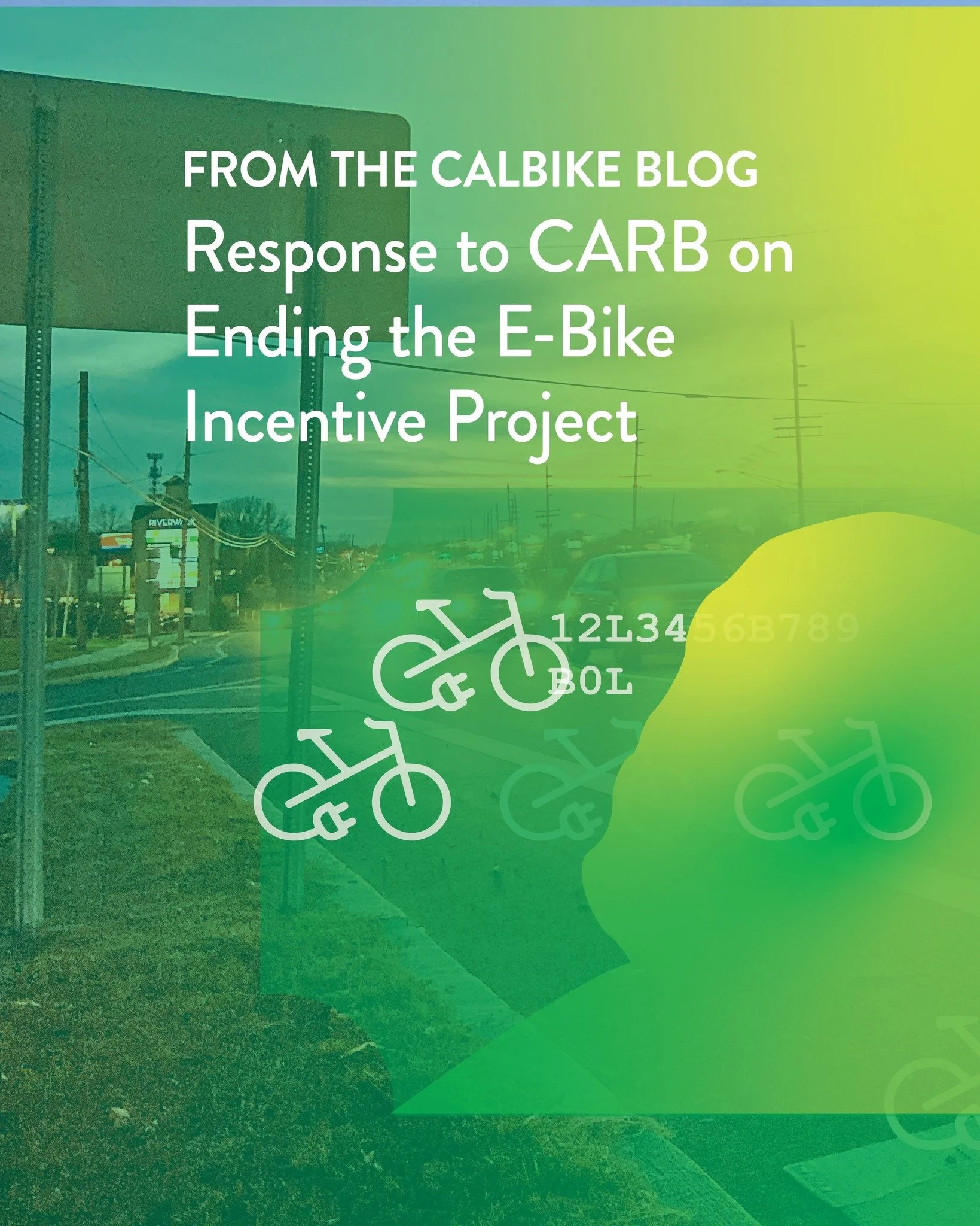 From the CalBike Blog: Response to CARB on Ending the E-Bike Incentive Project

CARB&rsquo;s decision to absorb the remaining funding from the E-Bike Incentive Project into Clean Cars 4 All is a telling political moment&mdash;one that mistakes &ldquo