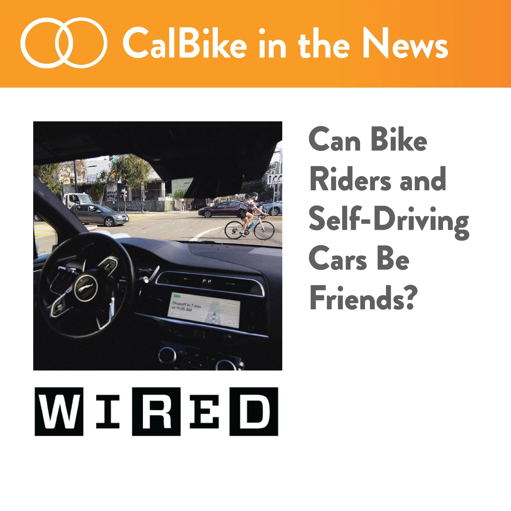 This week, WIRED does a solid job of sitting with a question that&rsquo;s been easy to avoid and hard to answer.

As autonomous vehicles move from novelty to presence, cycling advocates aren&rsquo;t reacting in unison. Some see value in predictabilit