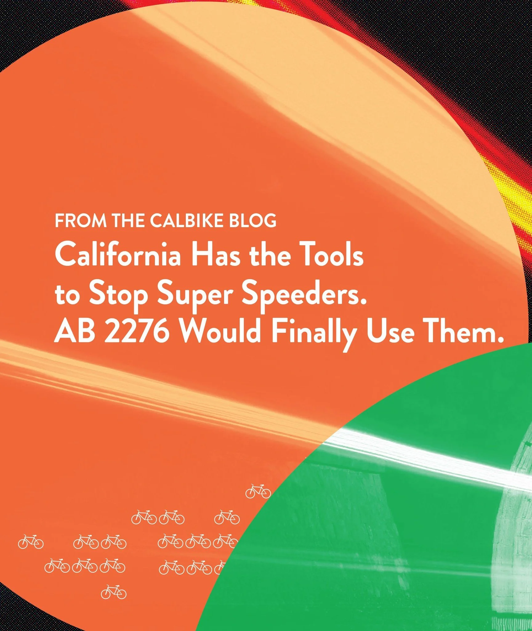 Speed is a central variable in traffic violence. The physics are as predictable as they are unforgiving. A person struck at 40 mph is far less likely to survive than one struck at 25 mph.

Yet California's enforcement toolkit has long relied on conse