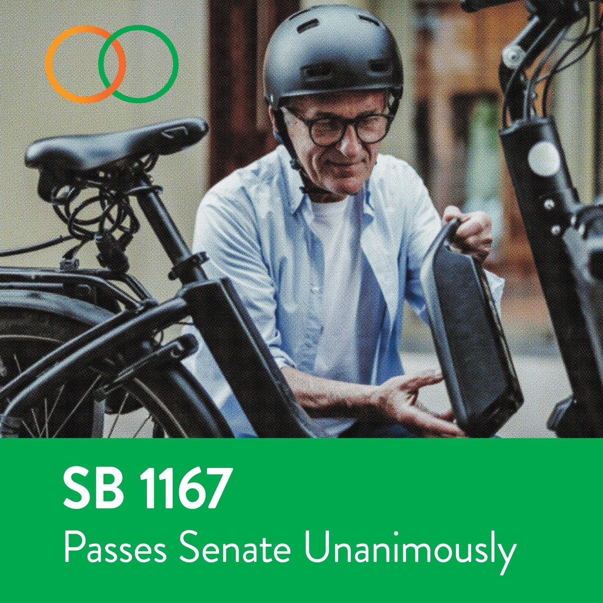 Big news: CalBike&rsquo;s sponsored bill, SB 1167 by Senator Catherine Blakespear, passed unanimously out of the California State Senate.

This bill protects the promise of e-bikes by drawing a clear line between legal e-bikes and high-powered e-moto